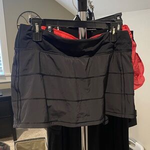 Lululemon Athletica Black Skirt